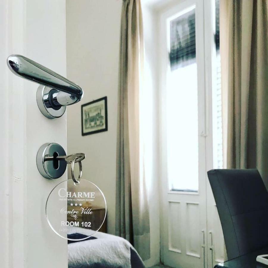 B&B Charme Centre-Ville Artistic & Literary Rooms ปาแลร์โม ภายนอก รูปภาพ